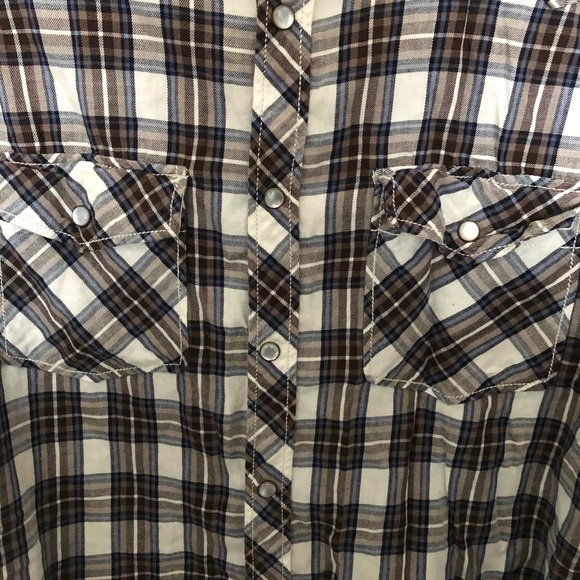 FINAL PRICE 🚨 | Old Navy Plaid Casual Button Down - Picture 4 of 7
